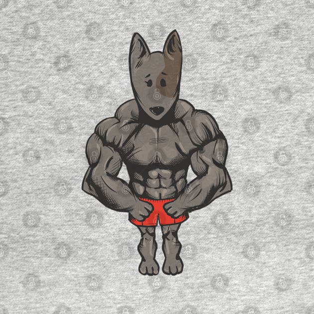 Buffed gym rat pump cover staffordshire by Horrible Bunny